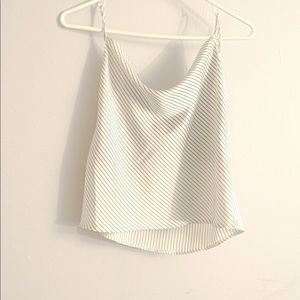 White striped blouse